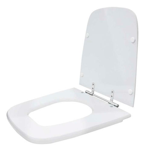 Assento Sanitário Poliéster Aero Branco P/ Ideal Standard Cor Neve