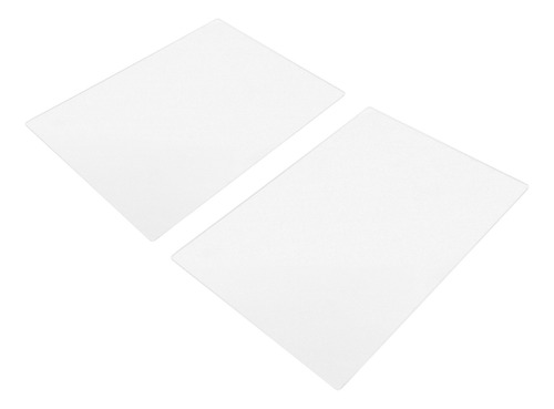 Tabla De Cortar Acrílica, 2 Piezas, Transparente Para Cocina