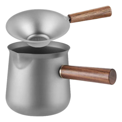 Tetera De Titanio Con Mango De Juego De Tazas De Té A