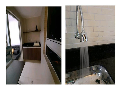 Imagem 9 de 20 de Apto Temporada Praia Vista Mar Flat Mobiliado 1dorm 2ban -wi-fi - Pet - Churrasqueira