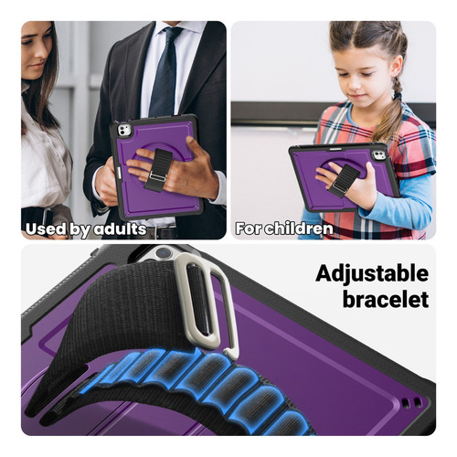 Capa De Rotação De 360 Graus Para iPad Pro 11 Air 11 202