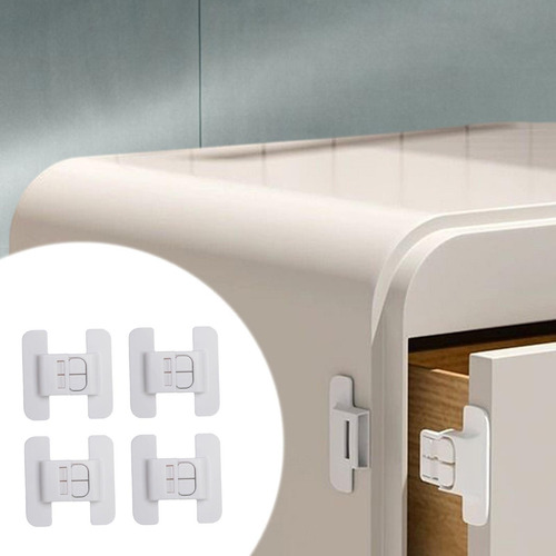 4x Locks Freezer Locks Portátiles De Cierre Automático