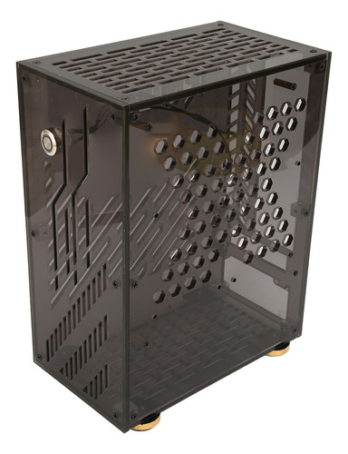 Funda Para Pc Micro Itx Mini, Panel Acrílico Transparente De
