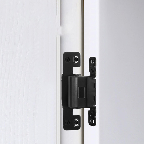 Bisagras Para Puertas Secretas Sin Costuras, Herrajes Negro