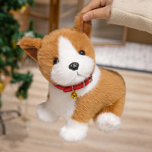 Perro De Peluche Peluche Lindo Peluche De Suave Caricatura D