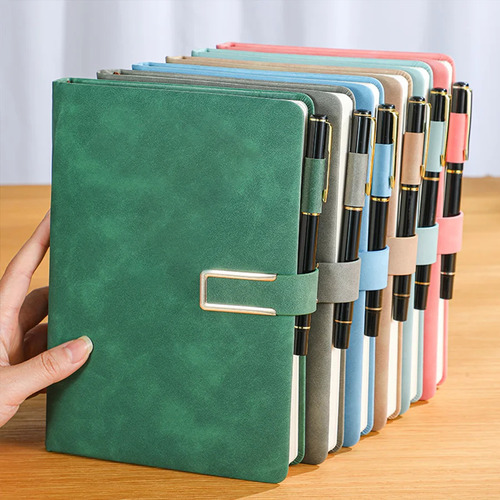 Cuaderno Retro De Piel, Tamaño A5, Para Estudiantes, Para Co