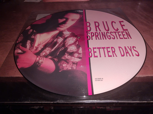 Bruce Springsteen Better Days Maxis 12  Orig Uk 1992 Picdisc