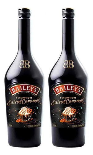 Baileys Salted Caramel 750ml X2 Zetta Bebidas