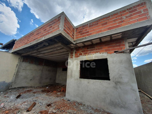 Imagem 1 de 8 de Linda Casa Nova, Últimos Acabamentos Com 3 Quartos À Venda, 145 M² Por R$ 300.000 - Setor Residencial Jandaia - Ca0499