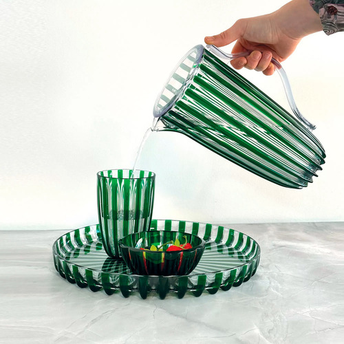 Jarra C/ Tapa Dolcevita Guzzini 1,75 L Color Clear Green