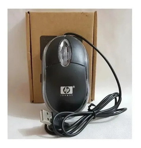 Mouse Optico Hp Con Cable Laptop Pc Luz Led