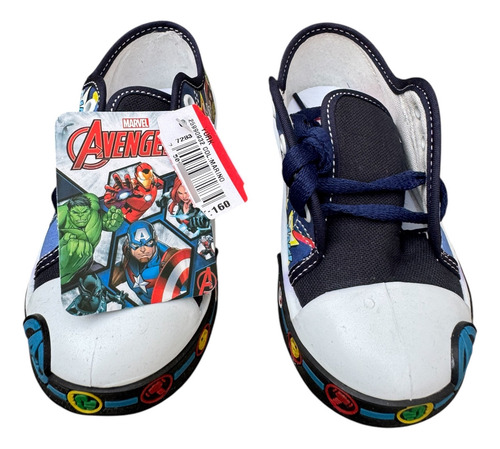 Tenis Bubble Gummers Calzado Para Niño Avengers Vengadores