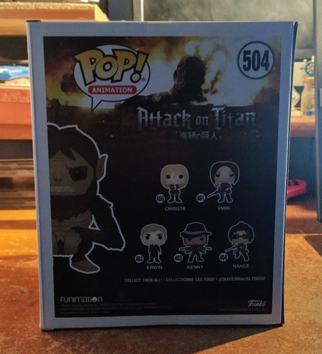 Funko Pop! Attack On Titan - Beast Titan Exclusivo #504