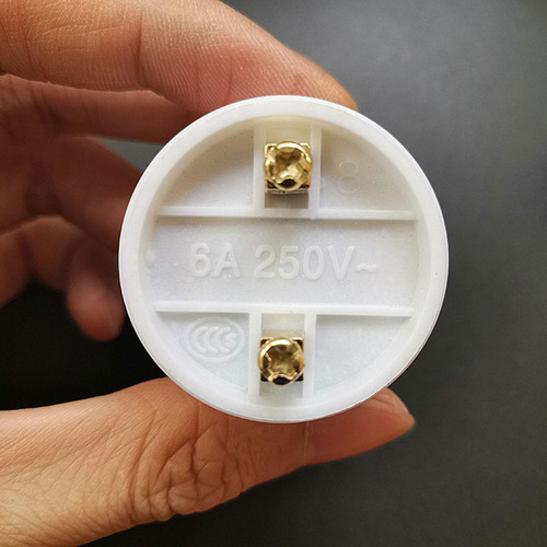 8 Peças Adaptador De Soquete E27 Suporte De Lâmpada