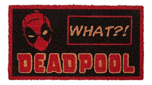 Alfombra Limpiapies Deadpool Whaat?- Marvel