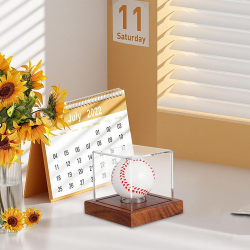 Vitrina De Béisbol Caja De Presentación De Béisbol Soporte D