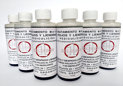 Despega Y Seca Liendres Fulmina Piojos Y Es Repelente 6 Paq