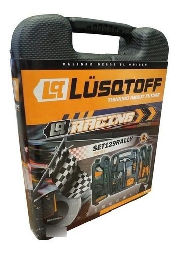 Imagen 4 de 7 de Caja Set Herramientas Rally 129 Pzs Maletin Llaves Lusqtoff