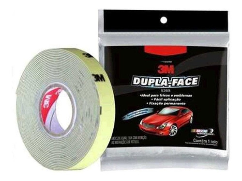 Imagem 2 de 2 de Fita Adesiva Dupla Face Automotiva 9.5mm X 20m [ Hb004078935