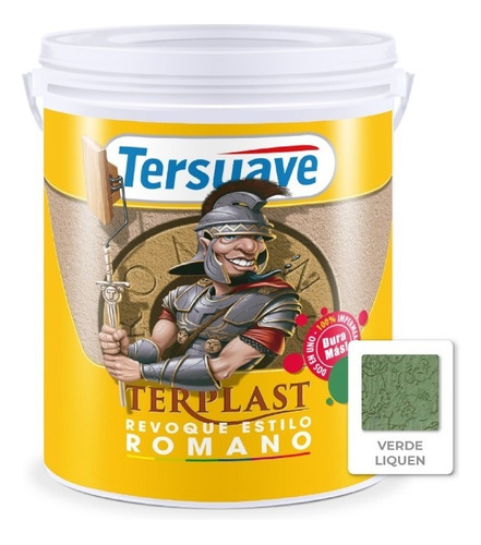 Tersuave Terplast Romano 6 Kgs Grano Mediano - Mix Color Verde Liquen