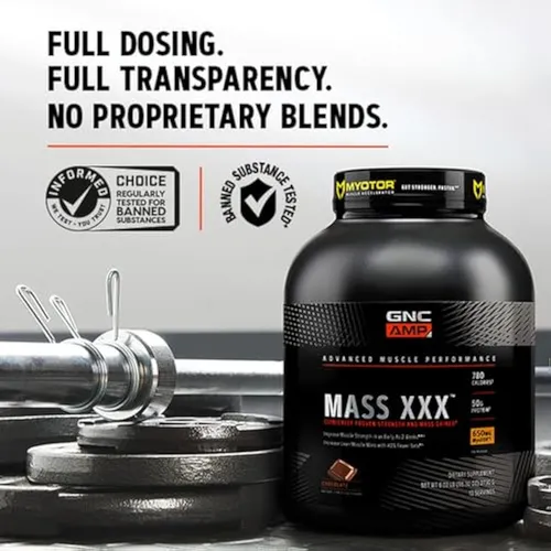 Gnc Amp Mass Xxx Con Proteína En Polvo Myotor |