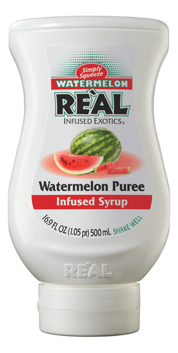 Pack De 4 Jarabe Puree Real Watermelon 500 Ml