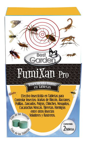 Best Garden Insecticida Humo Fumixan Pro 100 G