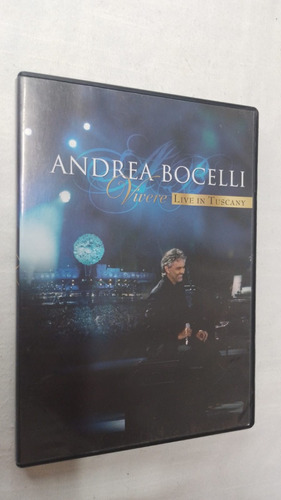 Dvd Andrea Bocelli - Vivere - Live In Tuscany ( 15962 )