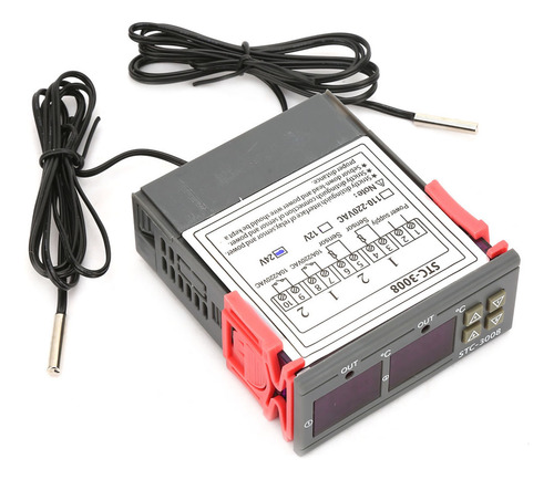 Sensor Digital De Sonda Ntc Duplo De Tela Dupla Stc-3008