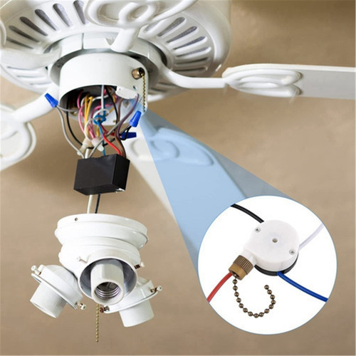 A Kit De Interruptor Para Ventilador De Teto Ze-208s E89885