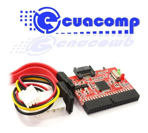 Adaptador Bidireccional Sata - Ide / Ide - Sata Con Cables