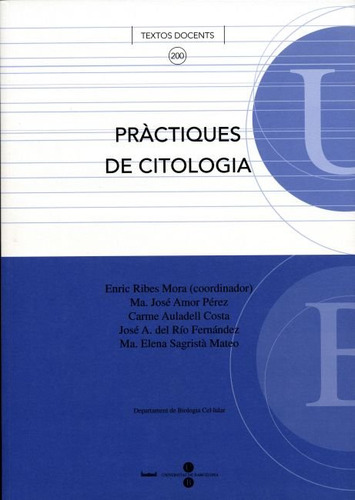 Practiques De Citologia - Del Rio Fernandez, Jose Antonio