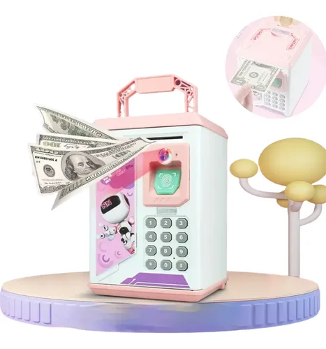 Alcancía Hucha Electrónica Con Contraseña Y Huella De Niños | Cuotas Alcancía Hucha Electrónica Con Contraseña Y Huella De Niños | Cuotas
