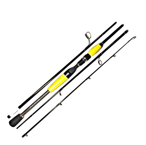 Caña Tech Quattro Spinning 1,80 M 8-15 Lbs 4 Tramos 5/8 Oz