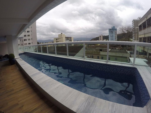 Imagem 19 de 29 de Apartamento Novo Frente Rua Com 3 Dormitórios À Venda, 104 M² Por R$ 550.000 - Boqueirão - Praia Grande/sp - Ap1953