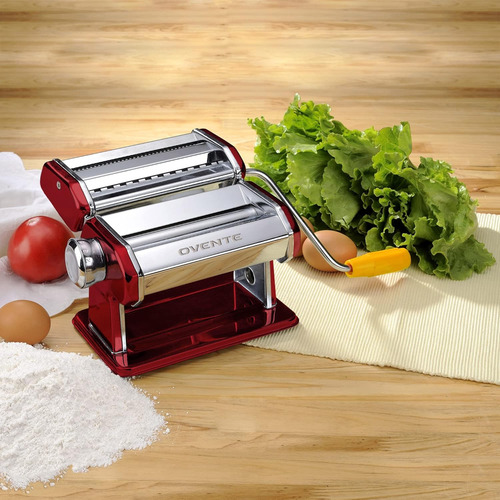 Ovente Vintage Fabricante Pasta Acero Inoxidable 150mm