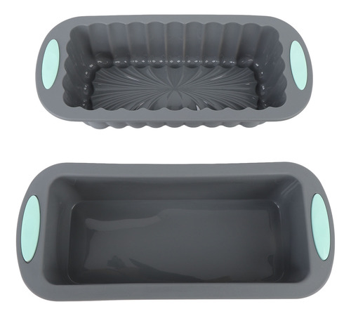 Molde Para Pan Flexible De Silicona, 2 Piezas