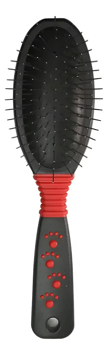 Escova De Pinos Sem Bolinha Spitz Alemão - Rega Vermelho