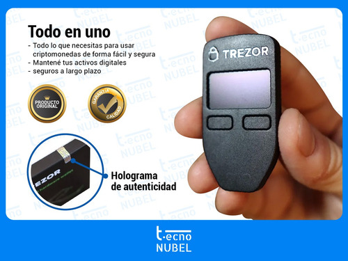 Crypto Hardware Wallet - Trezor One - Selladas - Factura