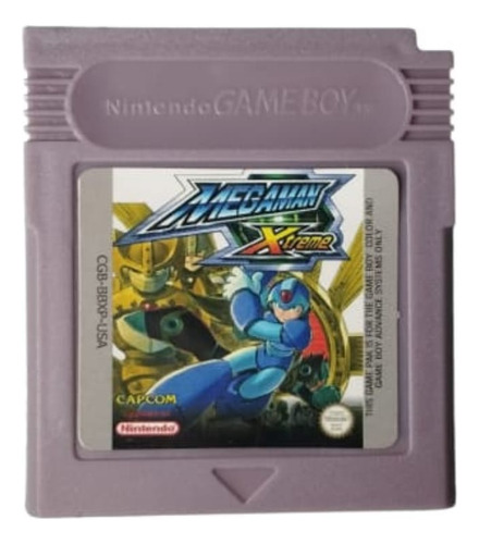 Megaman Xtreme Cartucho Fita Para Game Boy Color Gbc