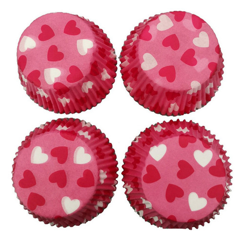 100 Peças De Papel Colorido Para Bolo, Forro De Cupcake,