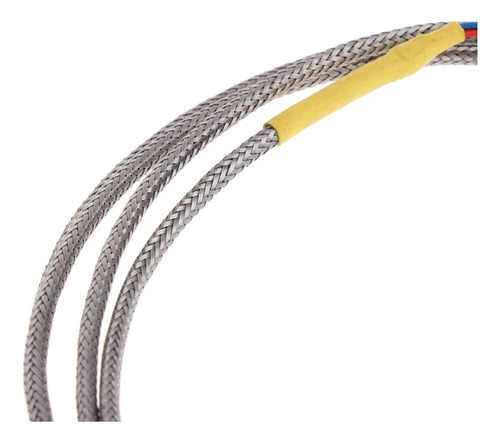 Pack 12 Termocupla Sensor Temperatura Pt100 Rtd 400°c 100cm