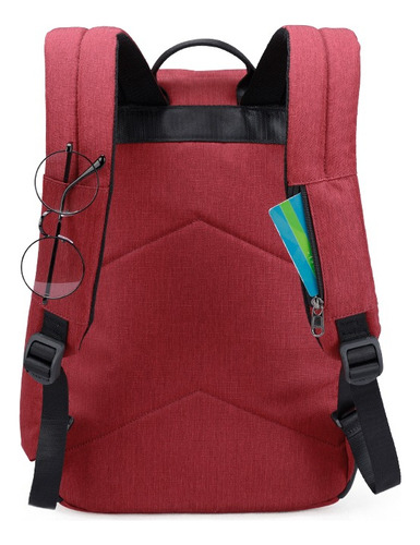 Mochila Tigernu Urbana Para Notebook Rojo T-b3513