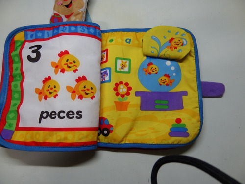 Libro Didáctico De Aprendizaje De Tela Fisher Price Musical (Usado)