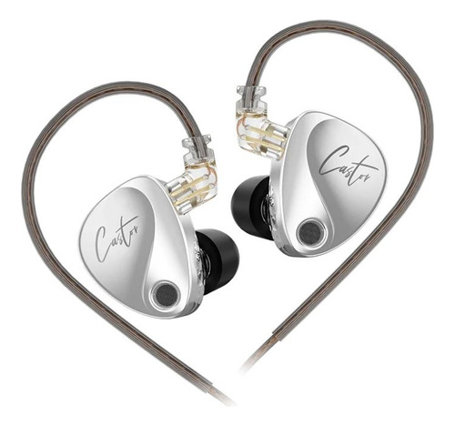 Audífonos In Ears Hifi Kz Castor - Sin Micrófono