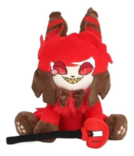 Ww Sroje Hazbin Hotel Alastor Meow Peluche Muñeca Navidad
