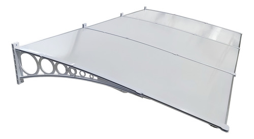 Toldo Policarbonato Modular - 5,00 X 1,50m Abs Cobertura