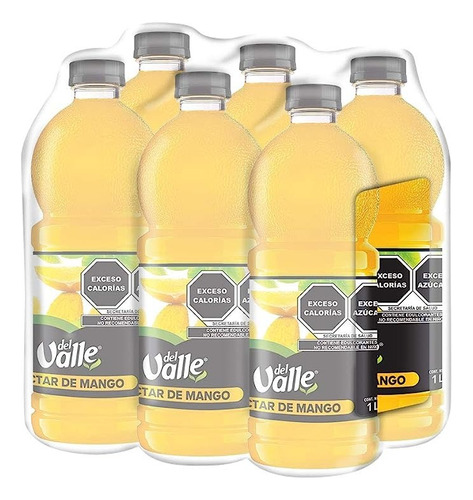Jugo Del Valle Surtido 6 Pz De 1 Litro
