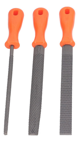Juego De Limas Wood Rasp, 3 Unidades, De Acero Aleado, Redon