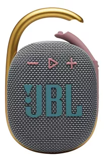 Bocina JBL Clip 4 JBLCLIP4 portátil con bluetooth waterproof grey